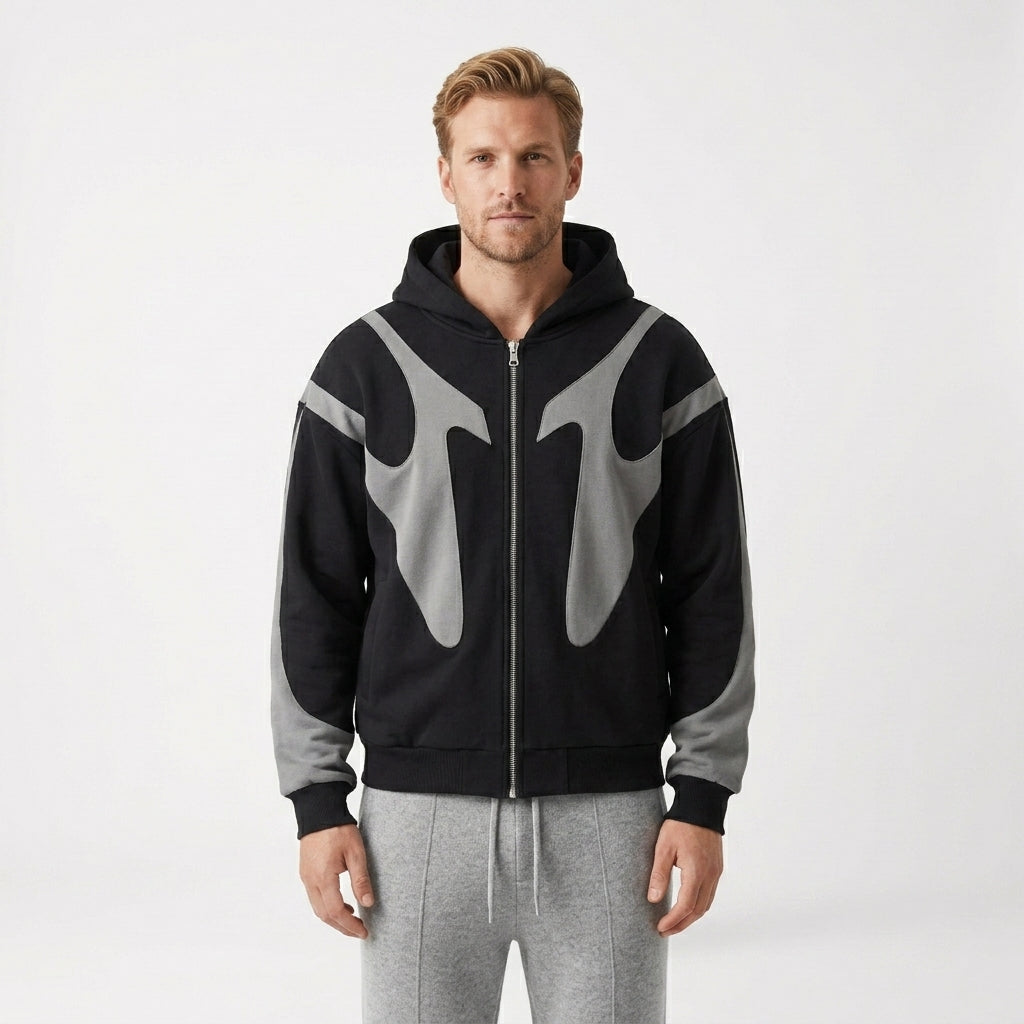 Zip hoodie voor heren