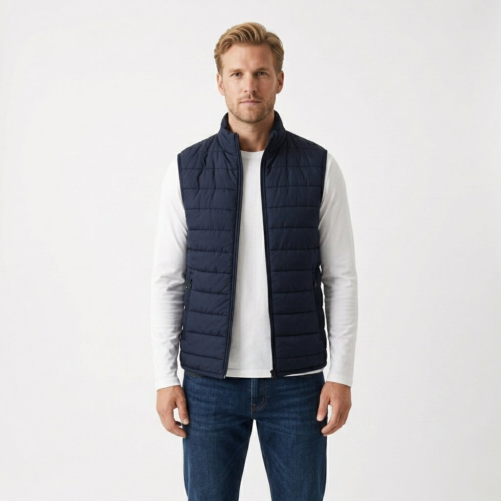 Warm vest voor heren
