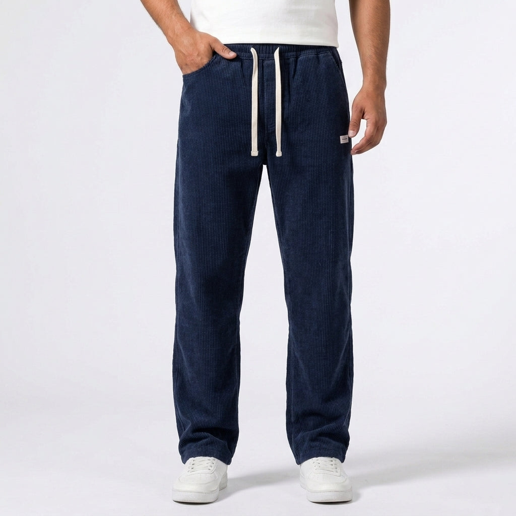 Losse Casual Broek Met Trekkoord Voor Heren
