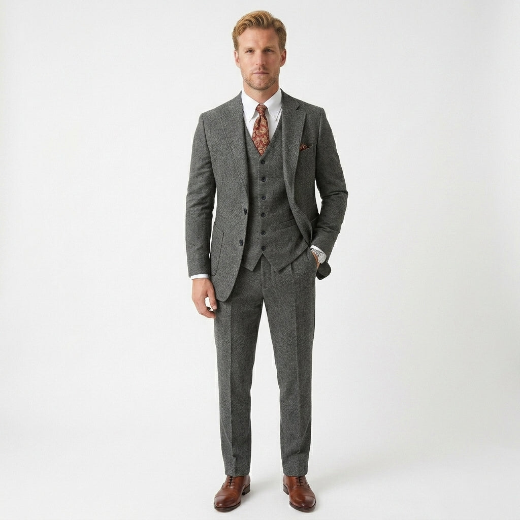 Slim fit pak voor heren