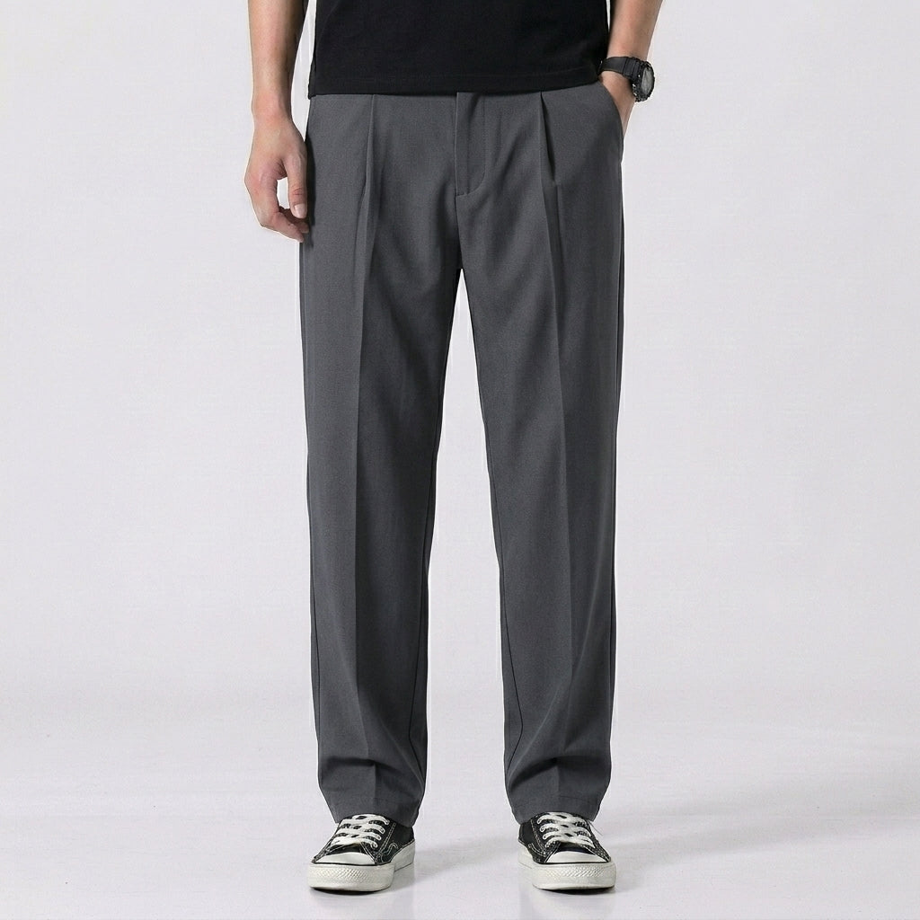 Wide-leg broek voor heren