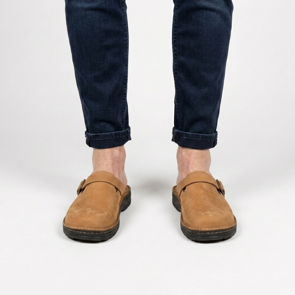 Comfort Instap Huisschoenen Met Stevige Zool Voor Heren