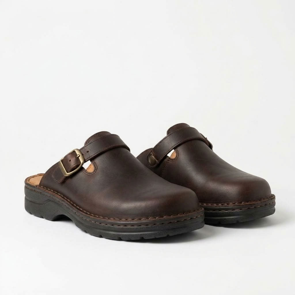 Comfortabele PU-Leren Huisslippers voor Heren