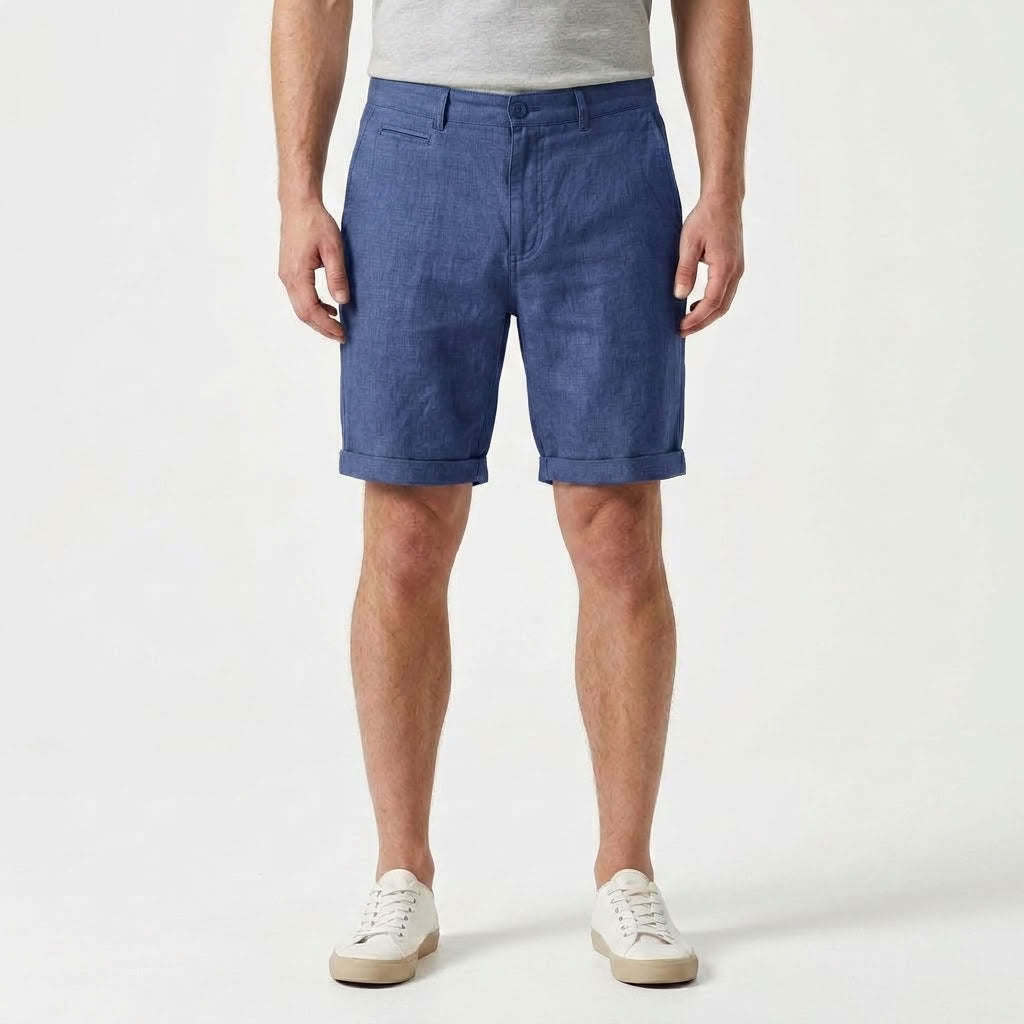 Lichtgewicht Shorts met Rechte Pasvorm voor Heren