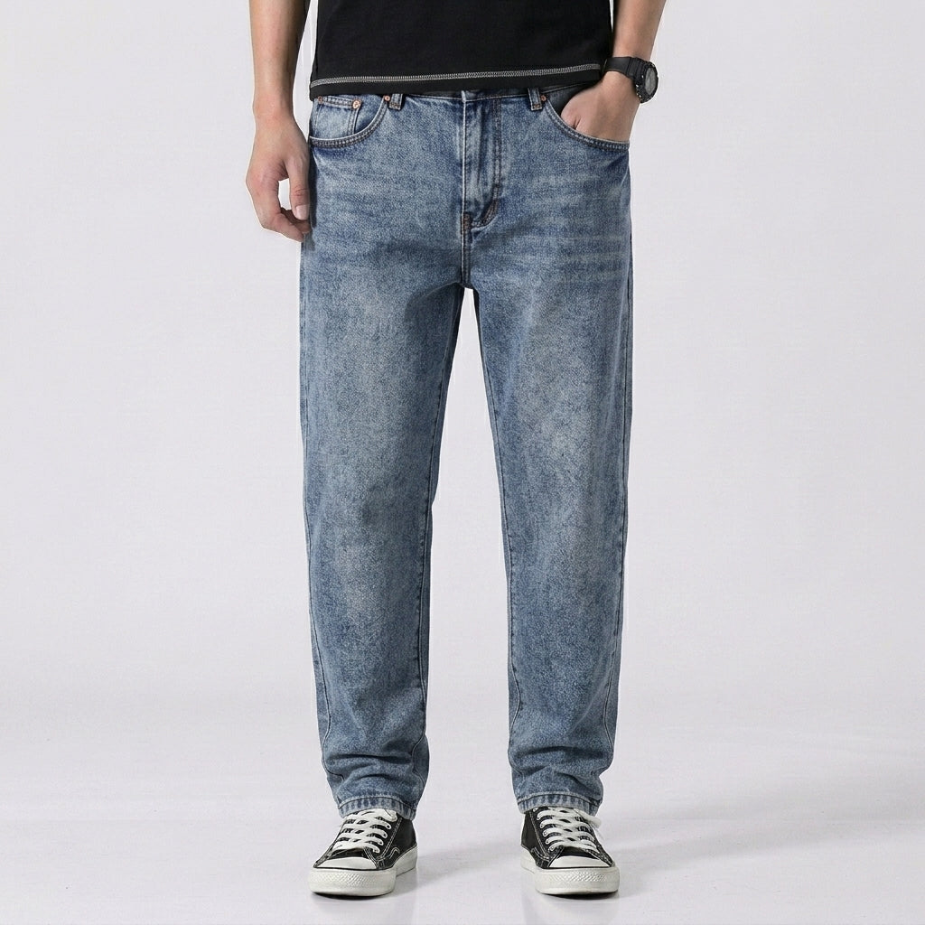 Wide leg jeans voor heren