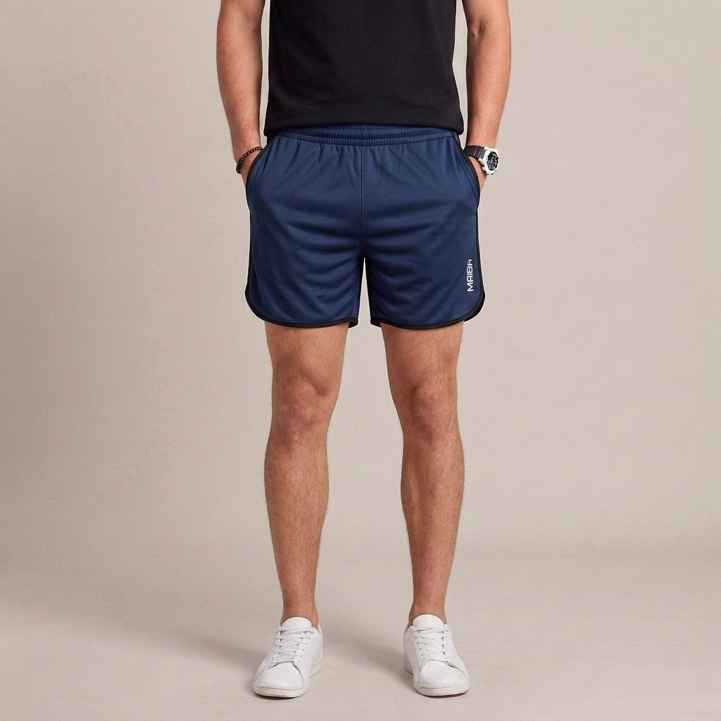 Slim fit zwembroek met sneldrogende stof en elastische tailleband voor heren