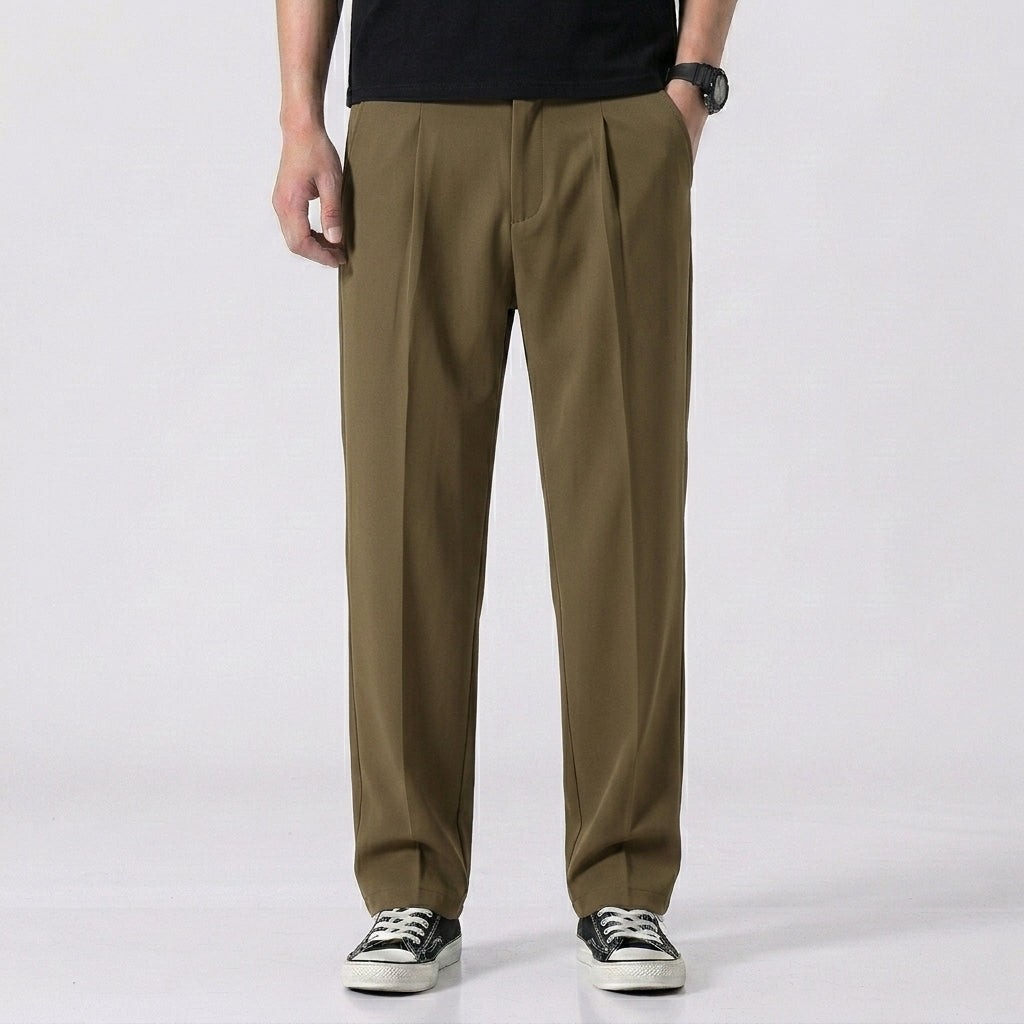 Wide-leg broek voor heren