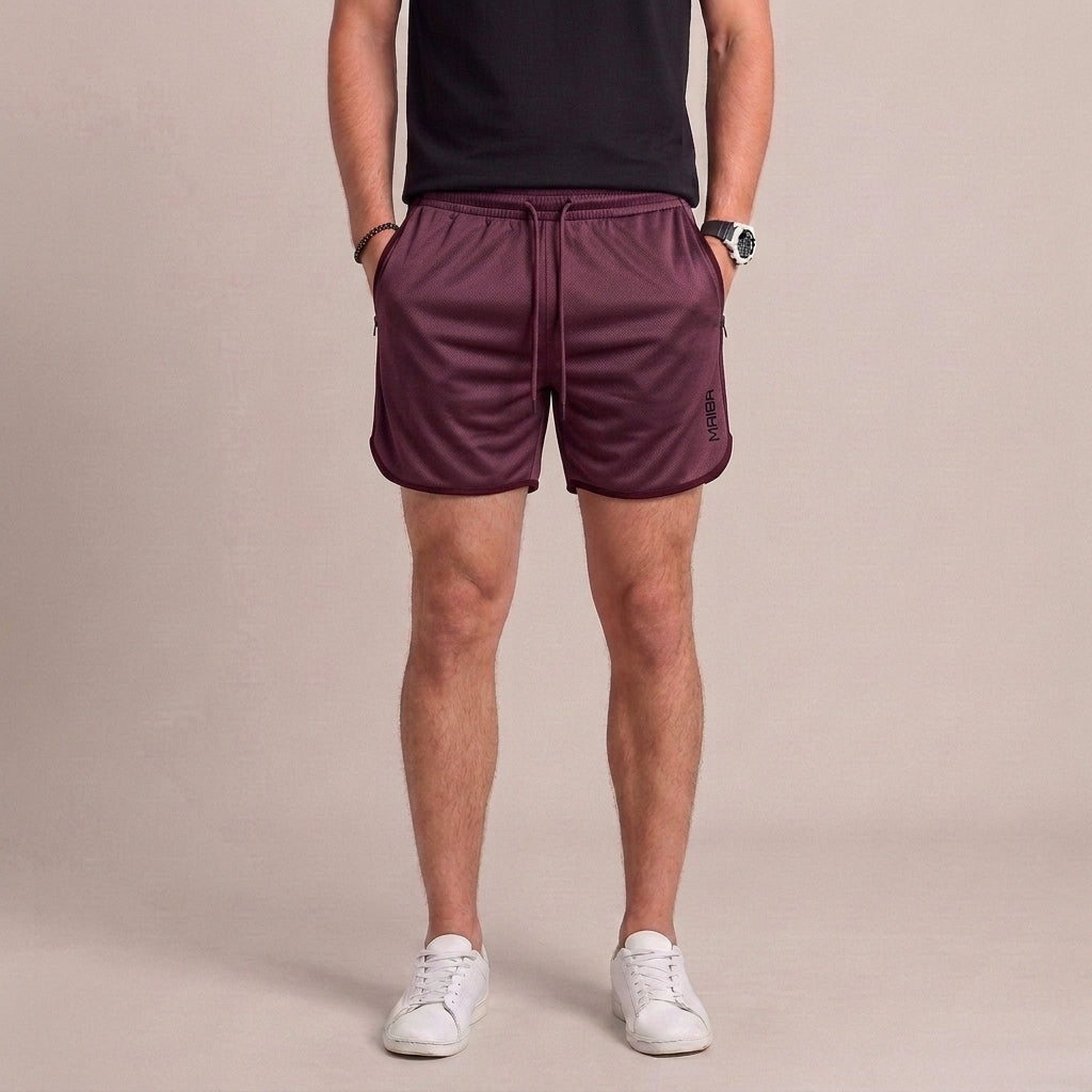Slim fit zwembroek met sneldrogende stof en elastische tailleband voor heren