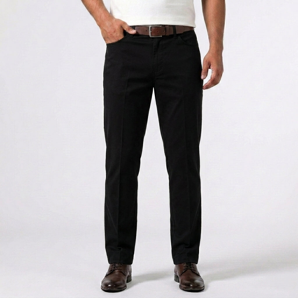 Rechte chino broek voor heren