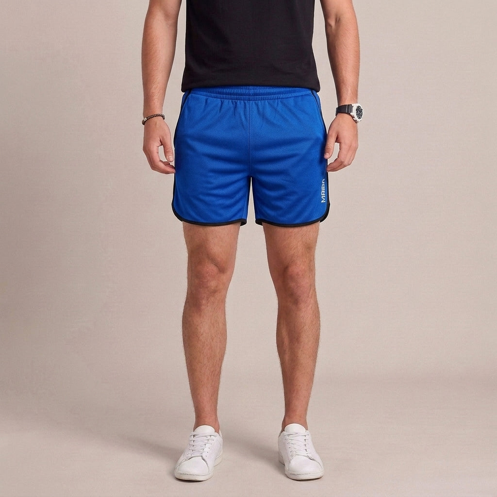 Slim fit zwembroek met sneldrogende stof en elastische tailleband voor heren