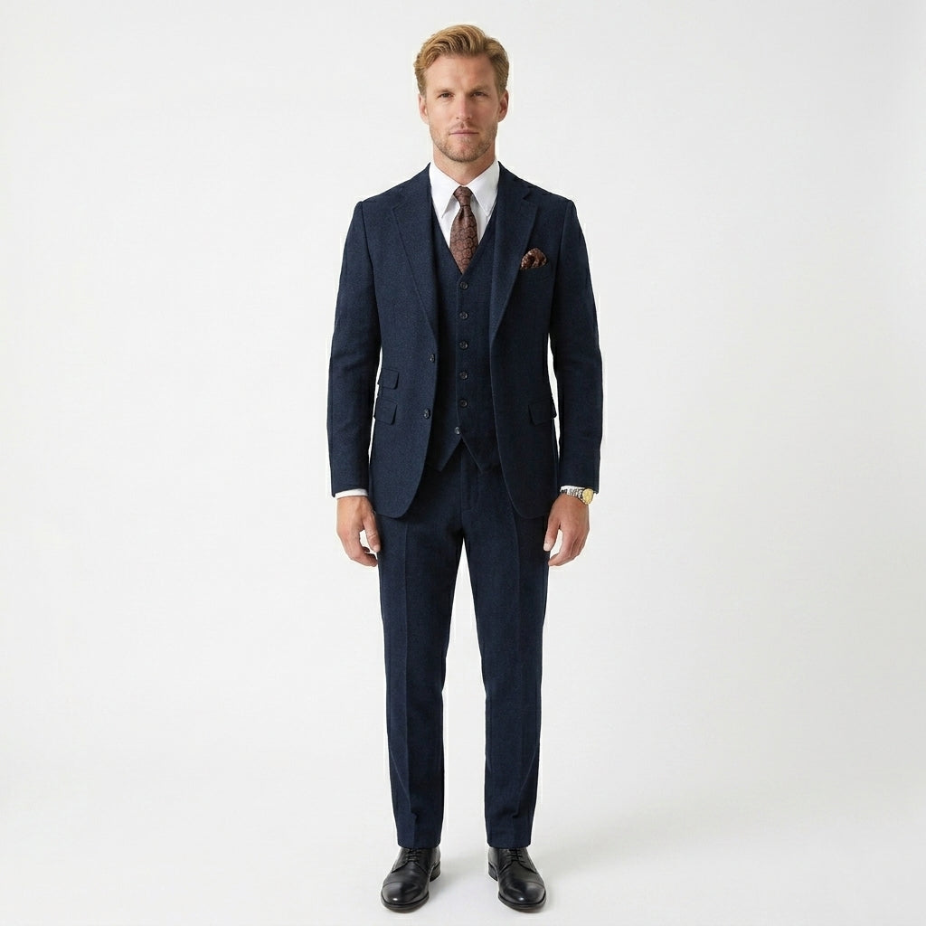 Slim fit pak voor heren