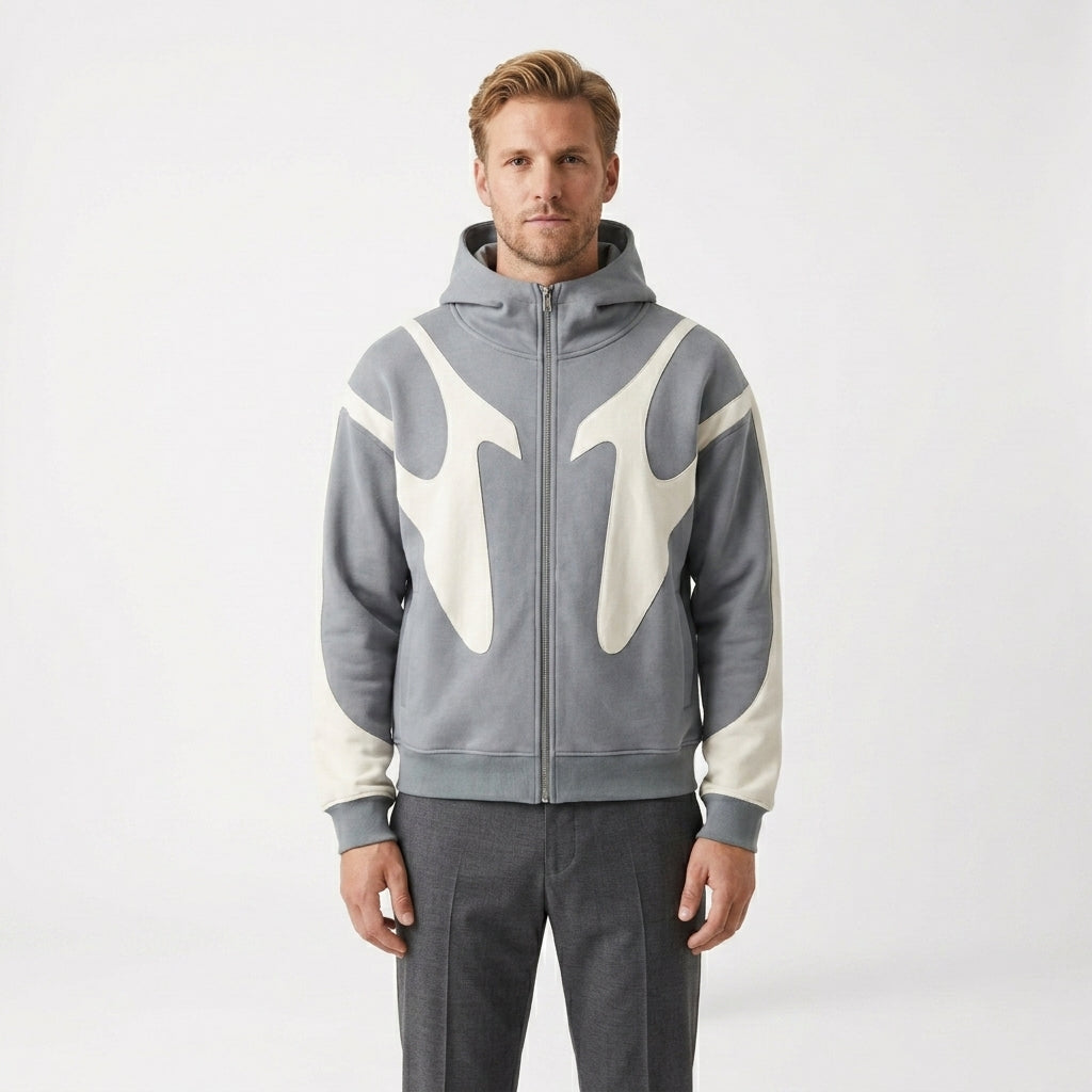 Zip hoodie voor heren