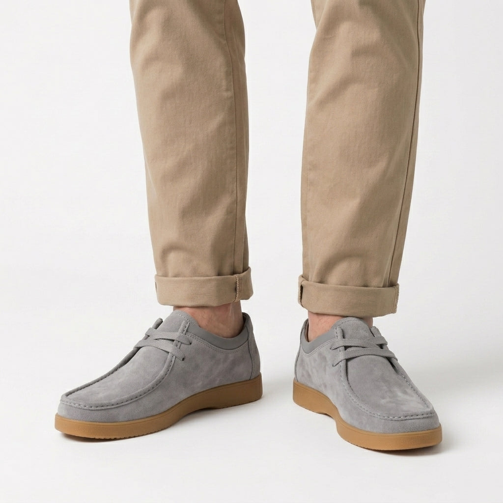 Klassieke Mocassins Met Decoratieve Veters Voor Heren
