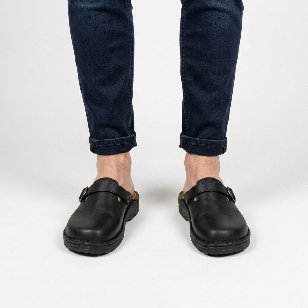 Comfort Instap Huisschoenen Met Stevige Zool Voor Heren