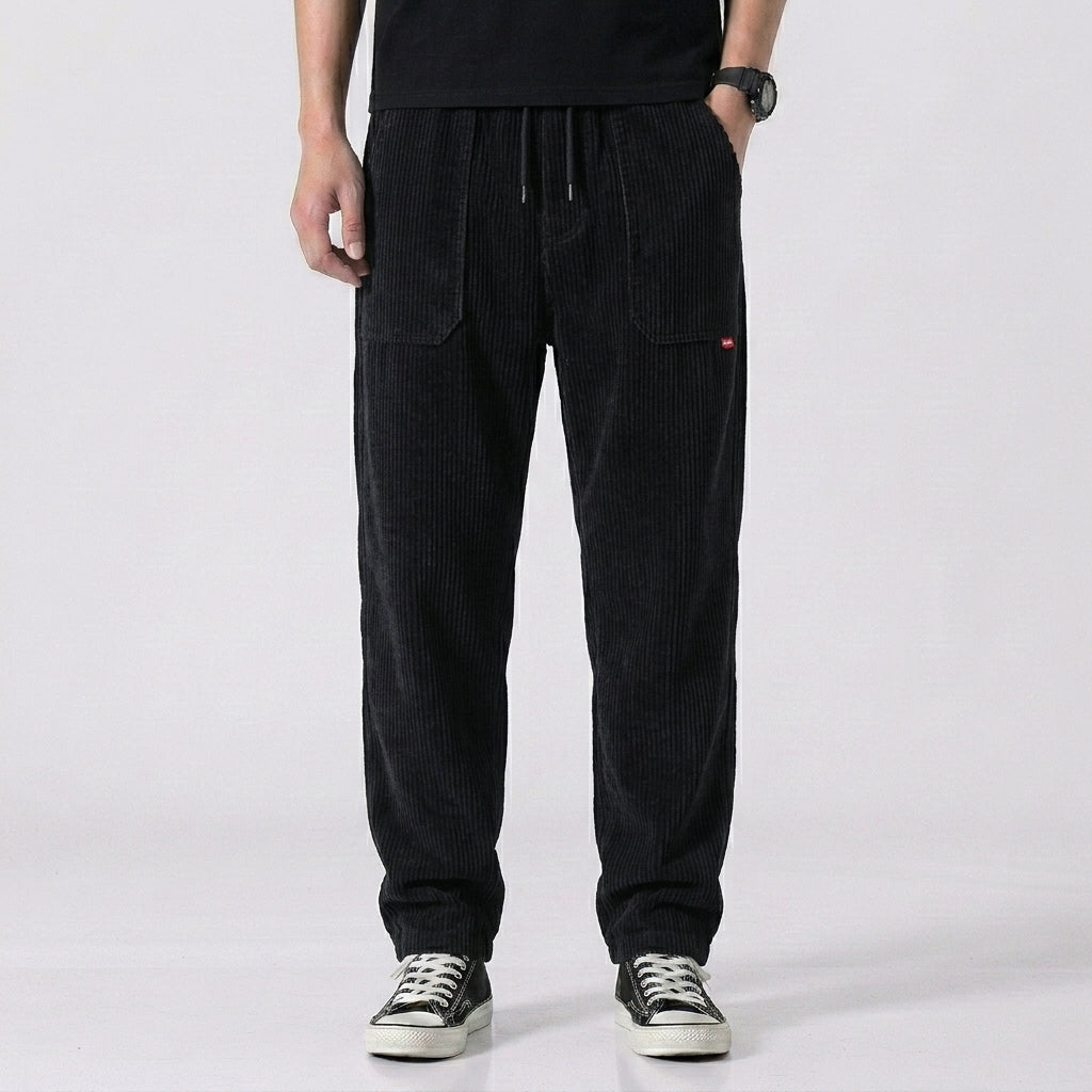 Cord jogger voor heren