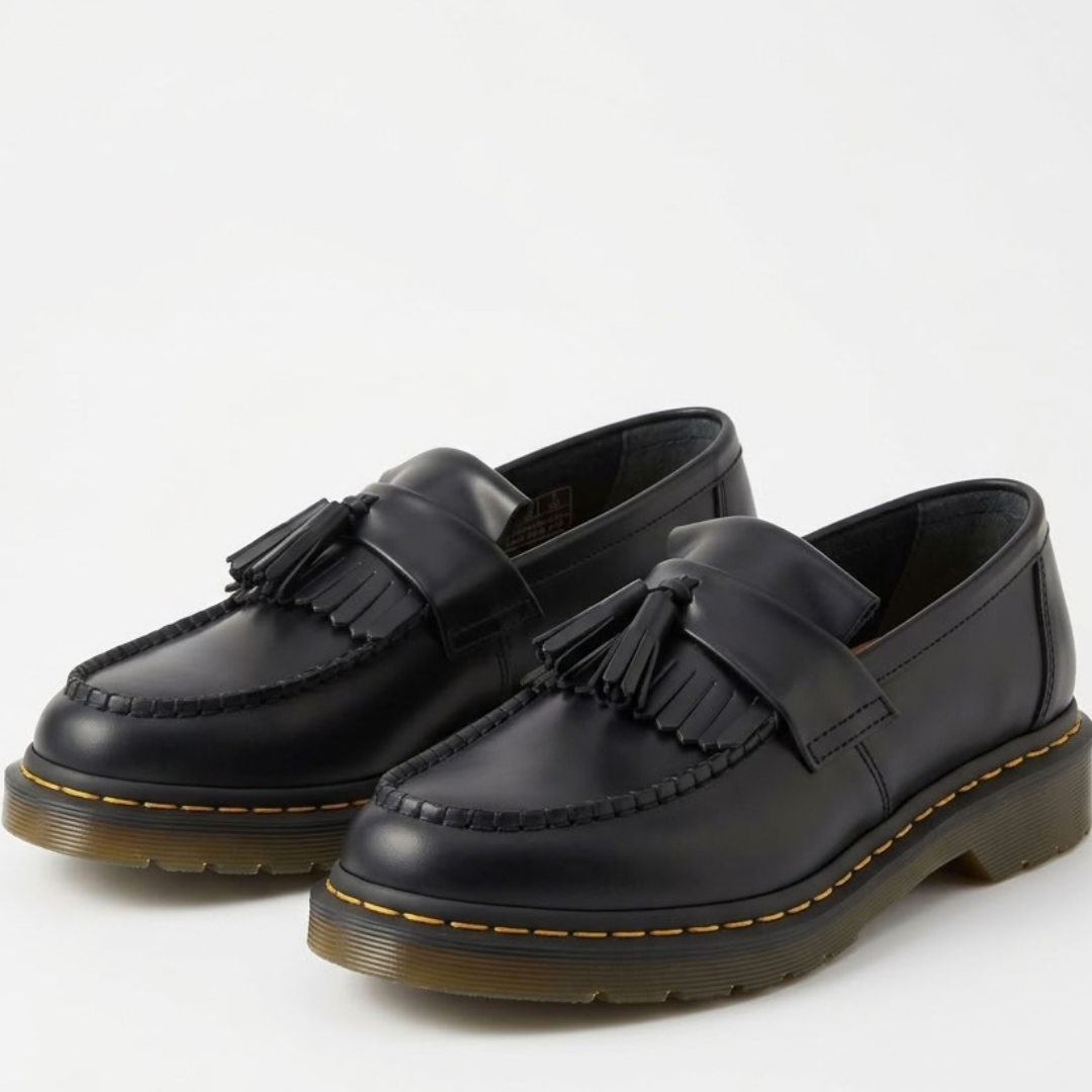 Leren Penny Loafers met Klassiek Instapmodel voor Heren