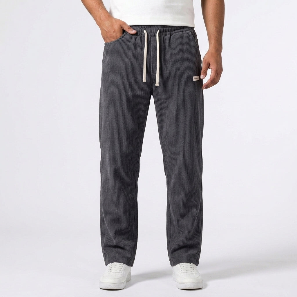 Losse Casual Broek Met Trekkoord Voor Heren