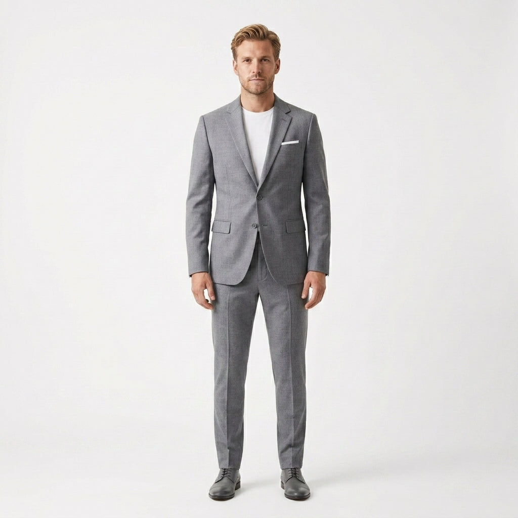 Slim fit pak voor heren