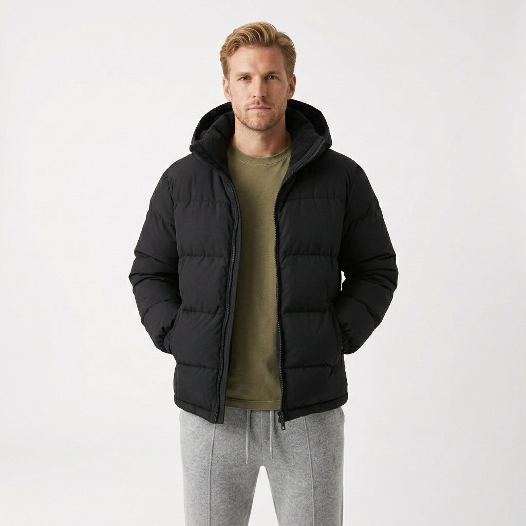 Gevoerde jas voor heren