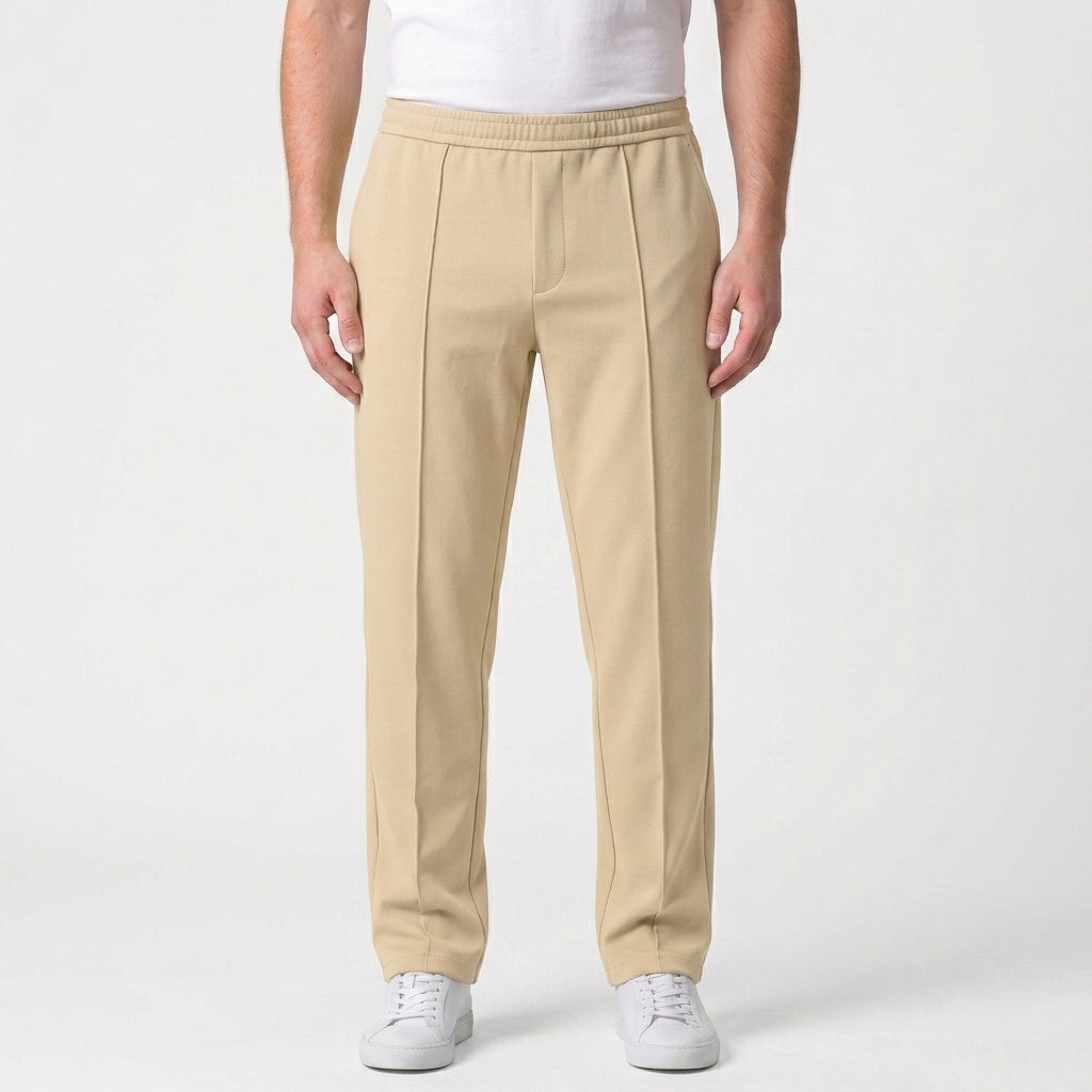 Slim Fit Sportbroek Met Trekkoord Voor Heren