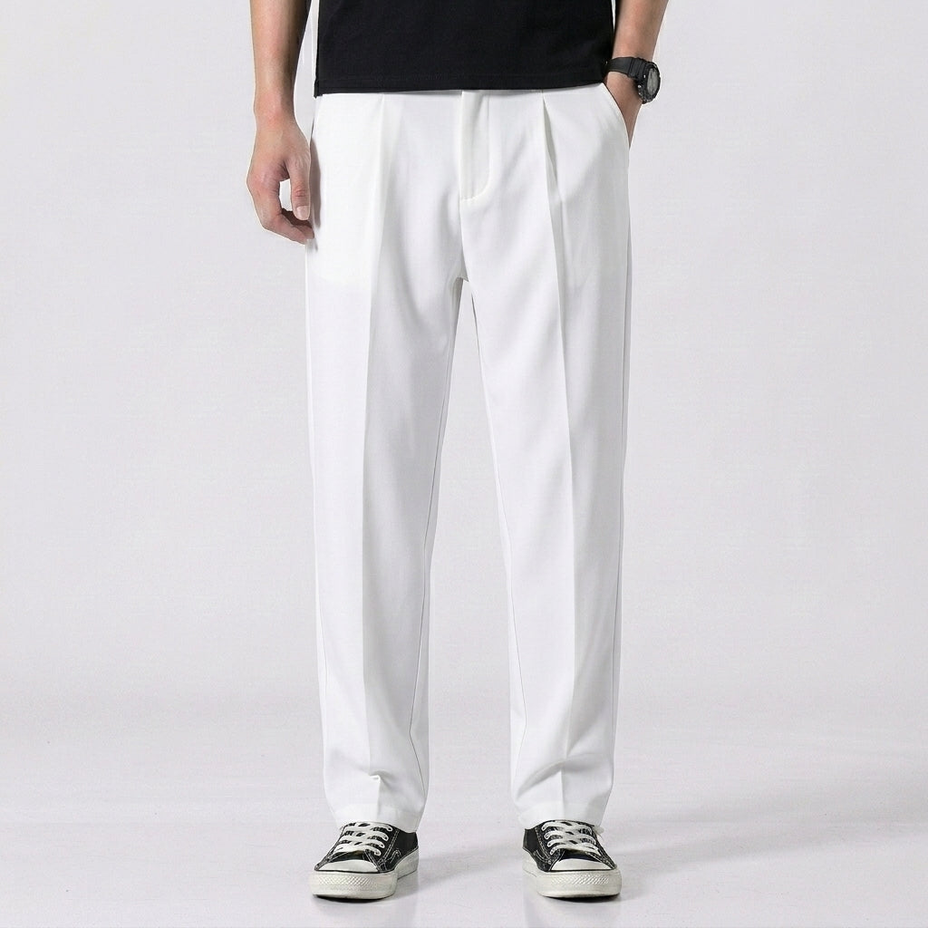 Wide-leg broek voor heren
