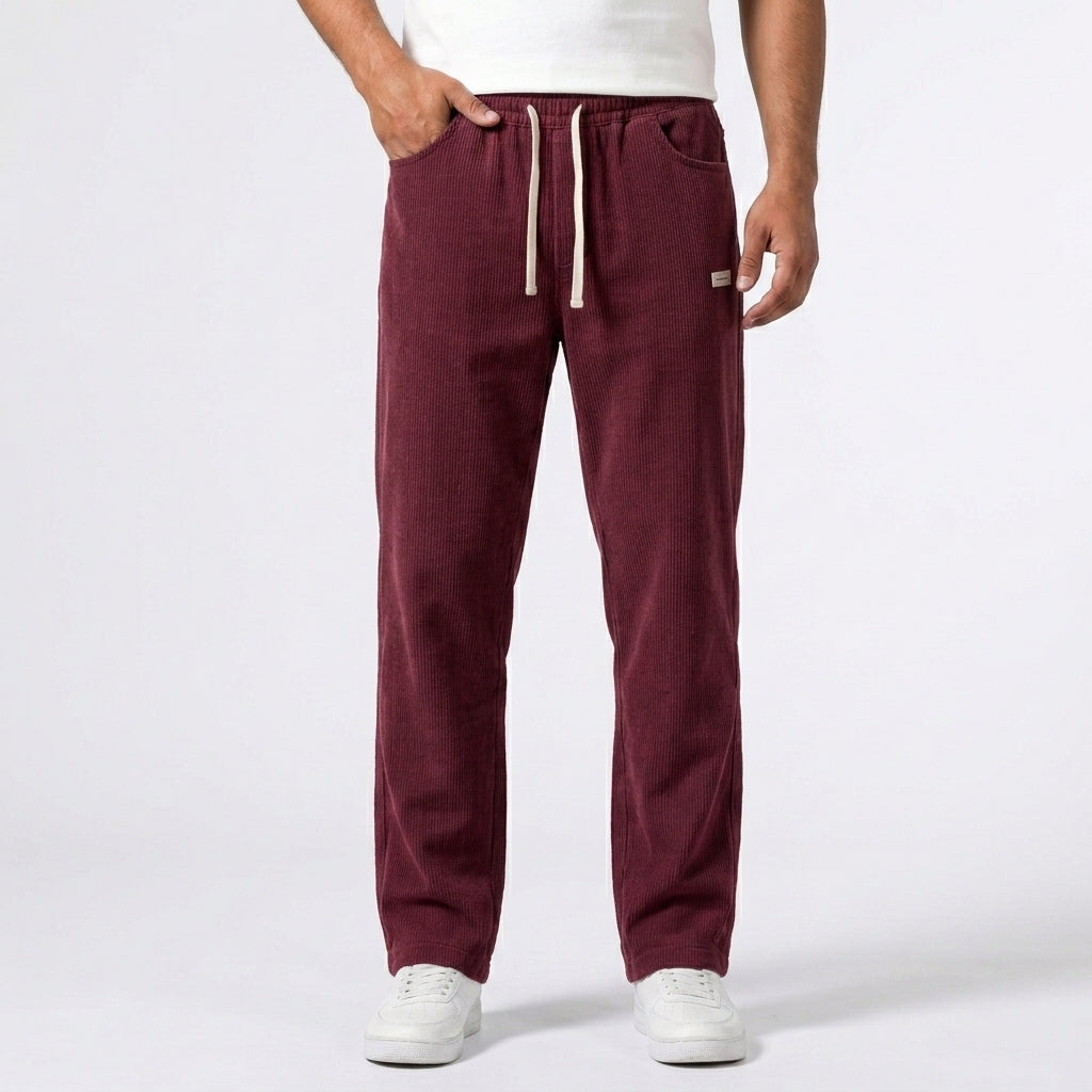 Losse Casual Broek Met Trekkoord Voor Heren