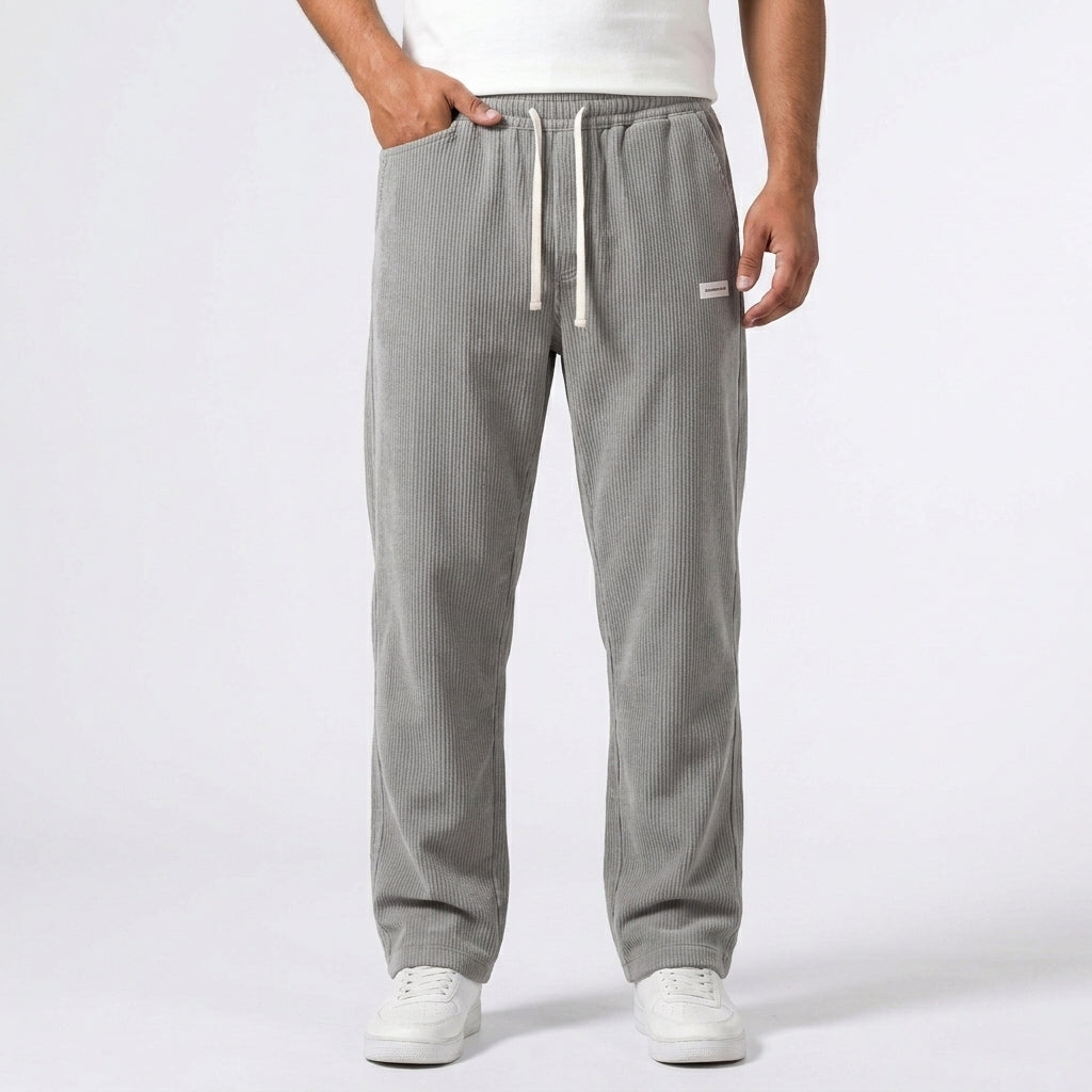 Losse Casual Broek Met Trekkoord Voor Heren