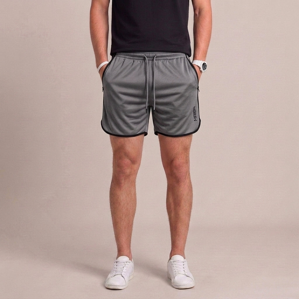 Slim fit zwembroek met sneldrogende stof en elastische tailleband voor heren