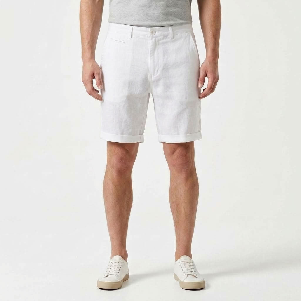 Lichtgewicht Shorts met Rechte Pasvorm voor Heren