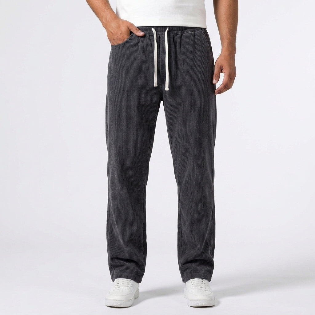 Losse Casual Broek Met Trekkoord Voor Heren