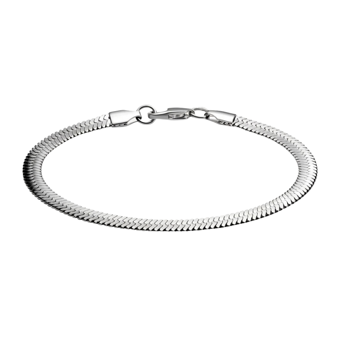 Slangenkettingarmband Van 5 mm Voor Heren