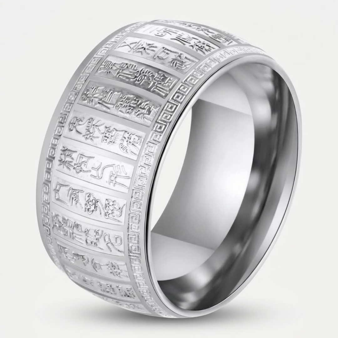 Vintage Statement Ring voor Heren