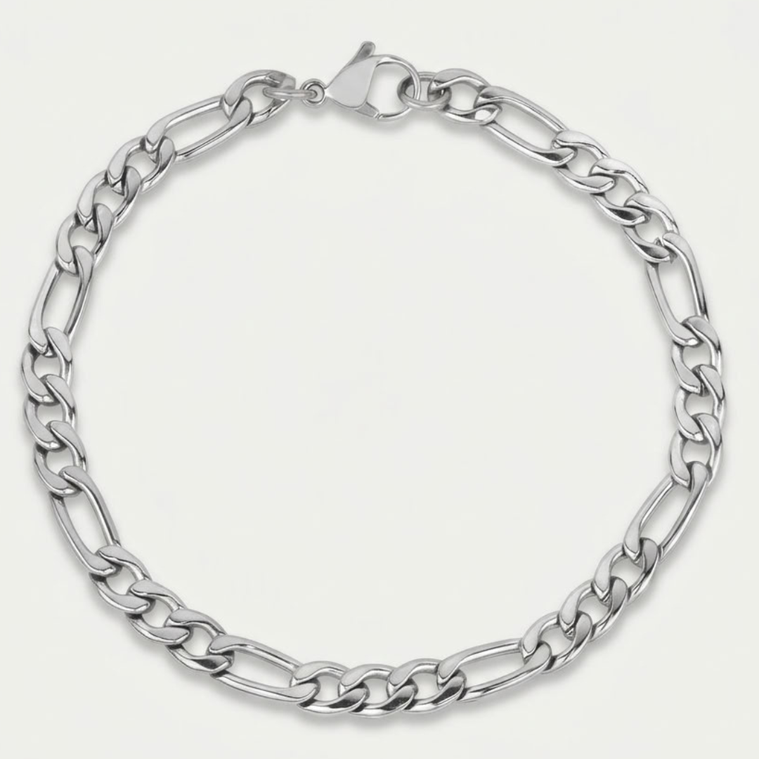 Figaro-Schakelarmband Voor Heren