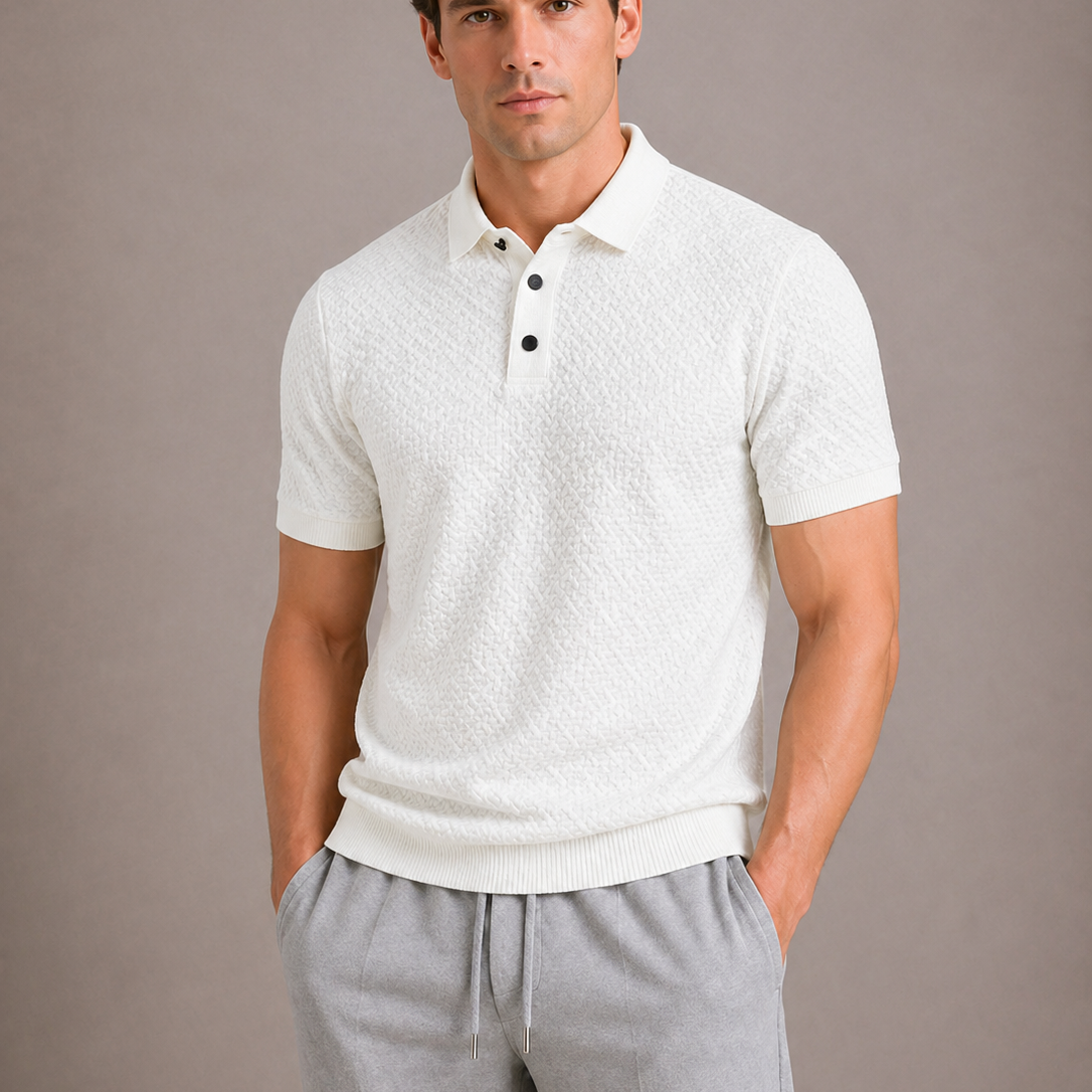 HOLLANDEN | KLASSIEKE ANTI-KREUK POLO VOOR MANNEN