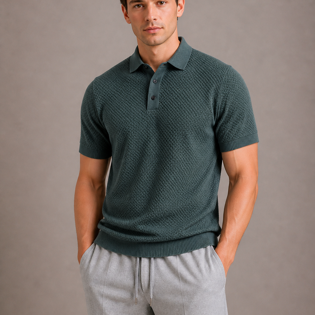 HOLLANDEN | KLASSIEKE ANTI-KREUK POLO VOOR MANNEN