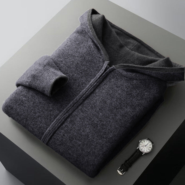HOLLANDEN | CASHMERE HOODIE VOOR HEREN