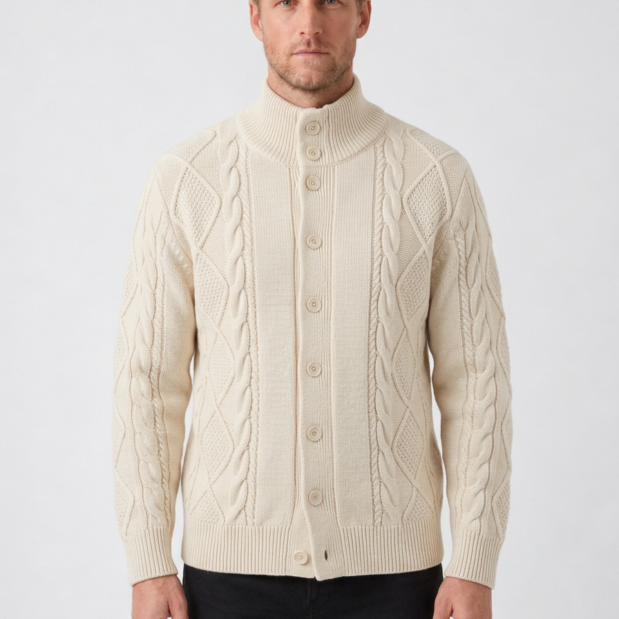 Klassiek Vest met Knoopsluiting voor Heren