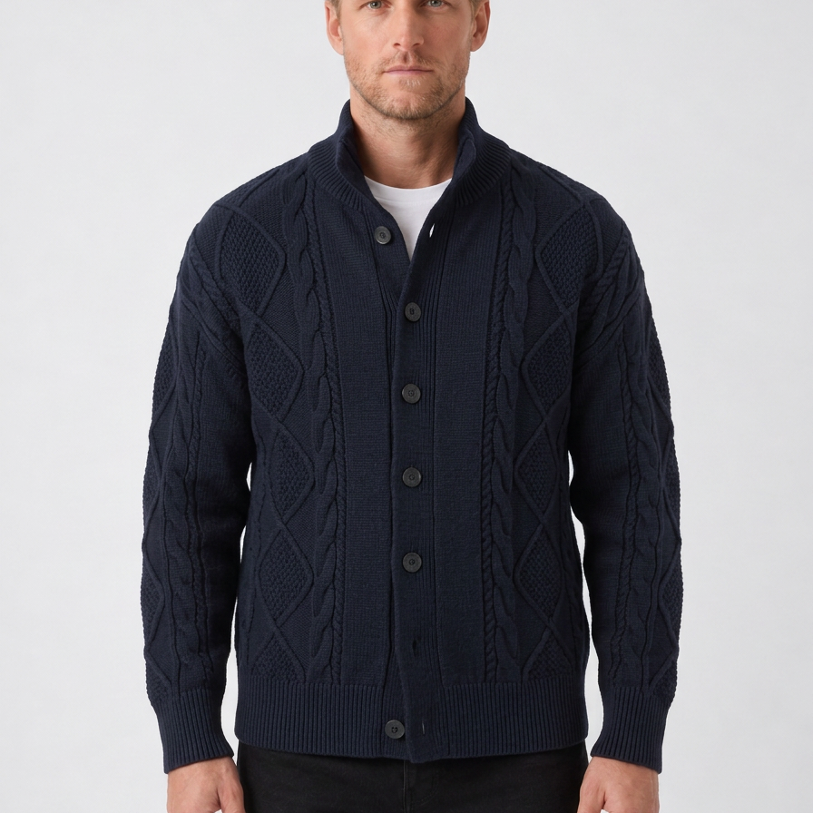 Klassiek Vest met Knoopsluiting voor Heren