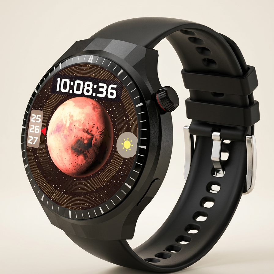 Multifunctionele Smartwatch met 24-Uurs Activiteitsmonitoring