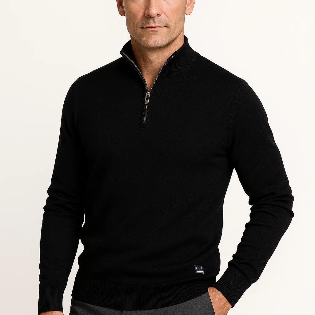 HOLLANDEN | KORT RITS SWEATER VOOR HEREN