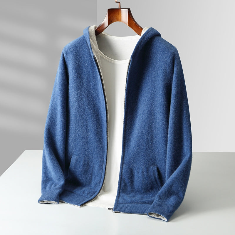 HOLLANDEN | CASHMERE HOODIE VOOR HEREN