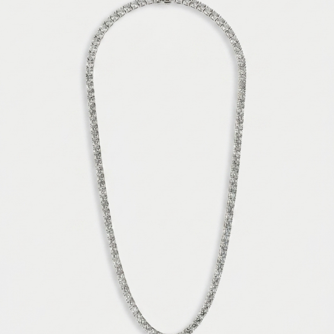 Tennisketting Van 5 mm Voor Heren