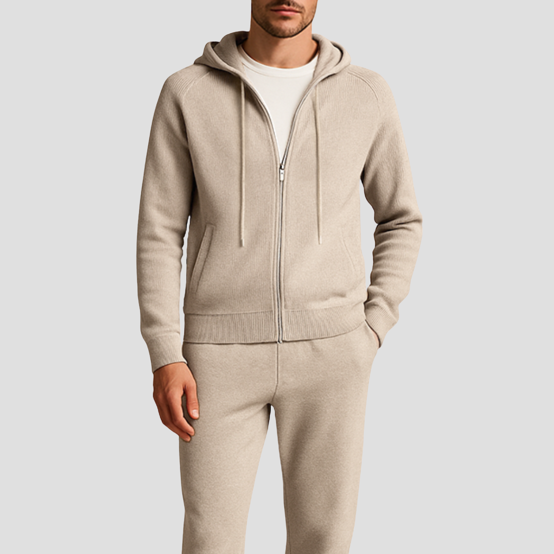 HOLLANDEN | GEBREIDE LOUNGEWEAR SET VOOR HEREN