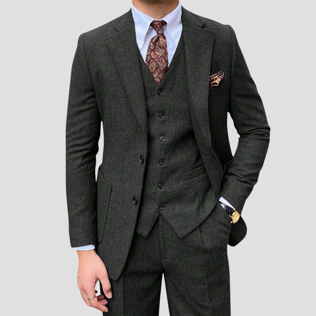 HOLLANDEN | DRIEDELIG SLIM FIT PAK VOOR MANNEN