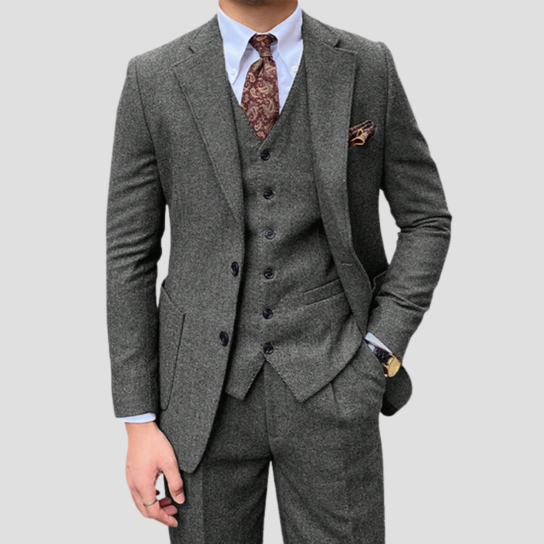 HOLLANDEN | DRIEDELIG SLIM FIT PAK VOOR MANNEN