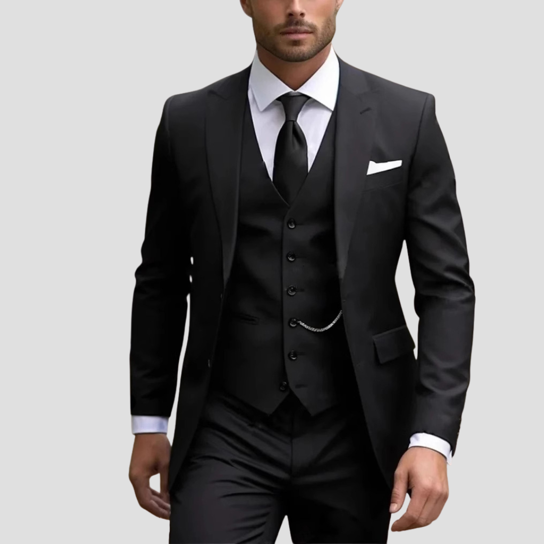 HOLLANDEN | SLIM FIT DRIEKLEURIG PAK VOOR HEREN