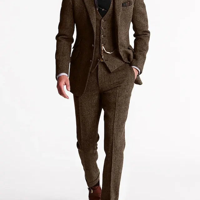 HOLLANDEN | TWEED DRIEDELIG PAK VOOR HEREN
