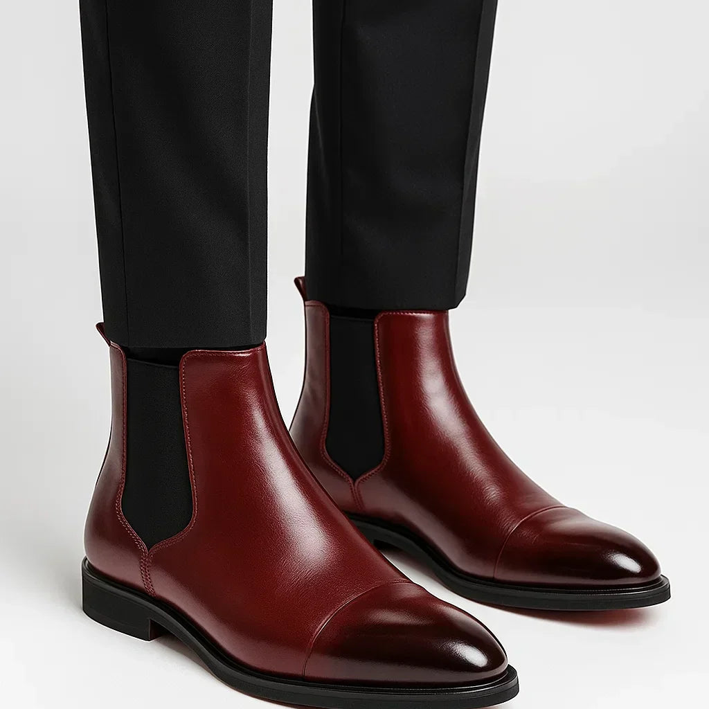 HOLLANDEN | CHELSEA BOOTS LEER VOOR HEREN