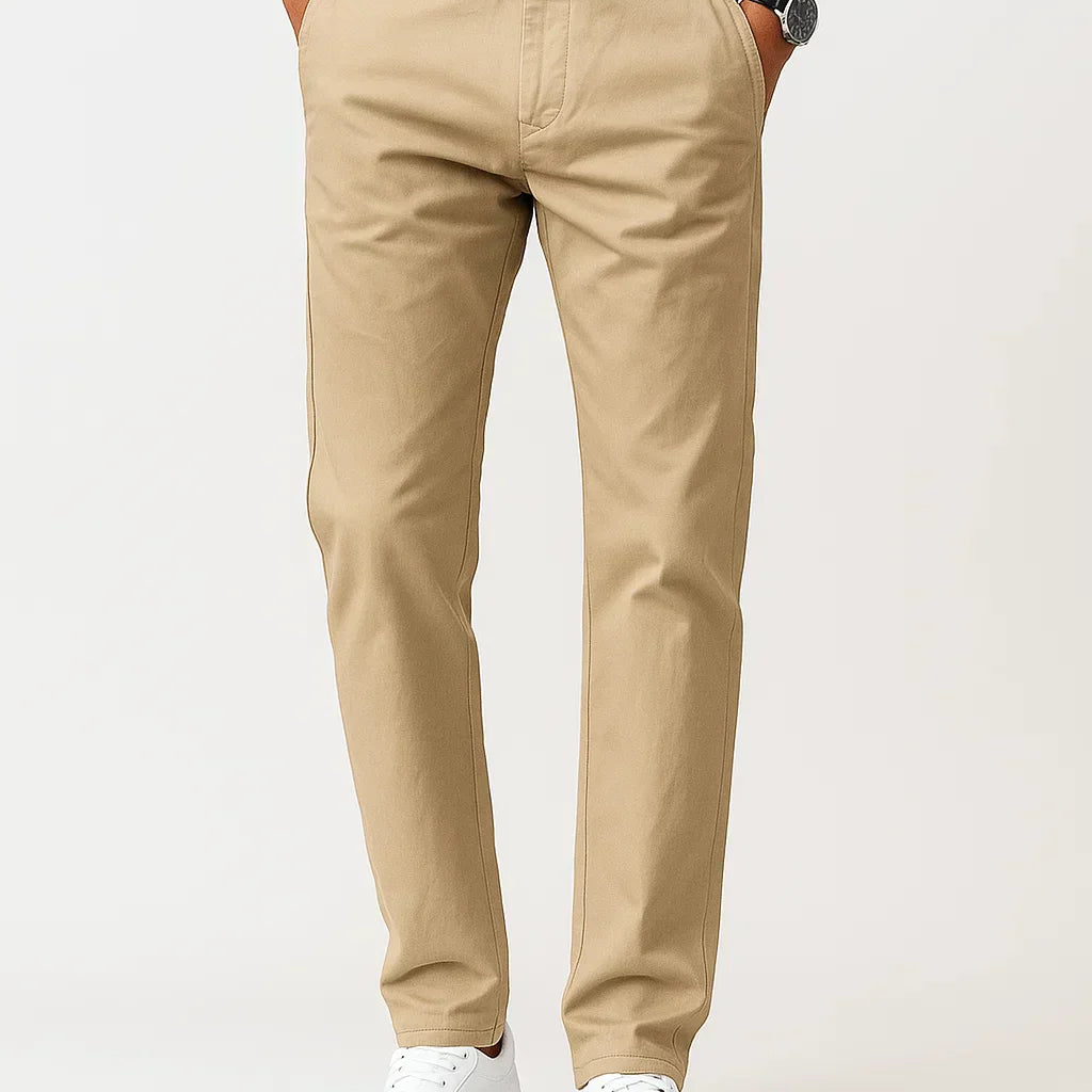 HOLLANDEN | RECHTE CHINO BROEK VOOR HEREN