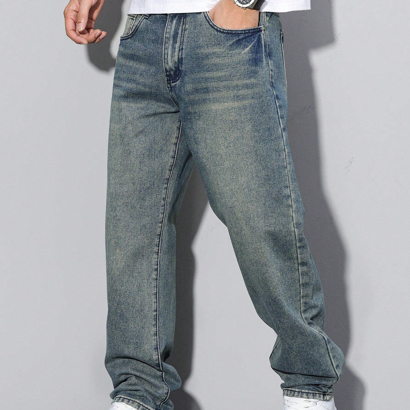 HOLLANDEN | WIDE LEG JEANS VOOR HEREN